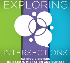 The logo for Exploring Interesecitions: Catholic Sisters on Rascism, Migration and Climate