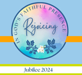 Artwork/logo to celebrate the 2024 Jubilee 