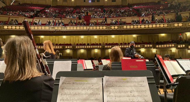 St. Louis Symphony, view from a performers perspective.