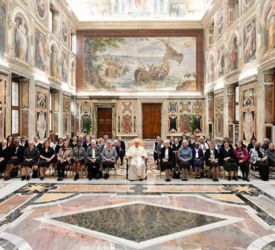 SSND with Pope Francis in Rome