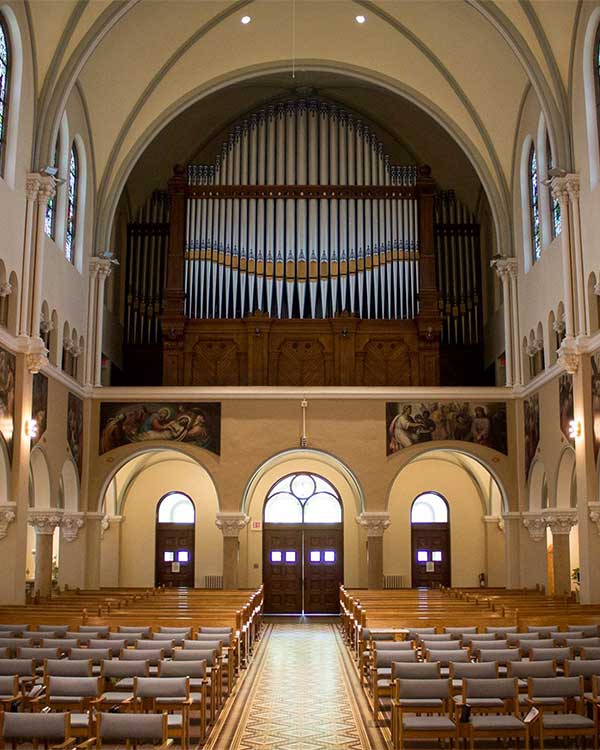 Johnson & Son Opus 499 Organ at Our Lady of Good Counsel Chapel, Mankato, MN