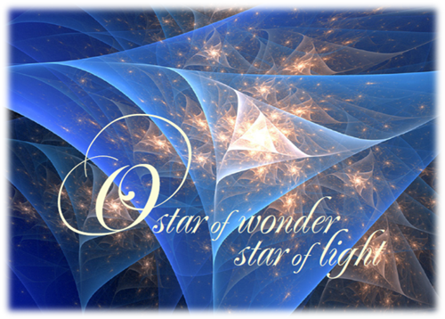O star of wonder star of light
