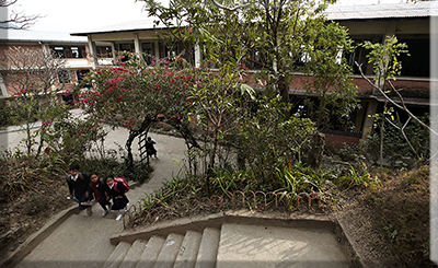 Notre Dame Higher Secondary School in Bandipur Nepal